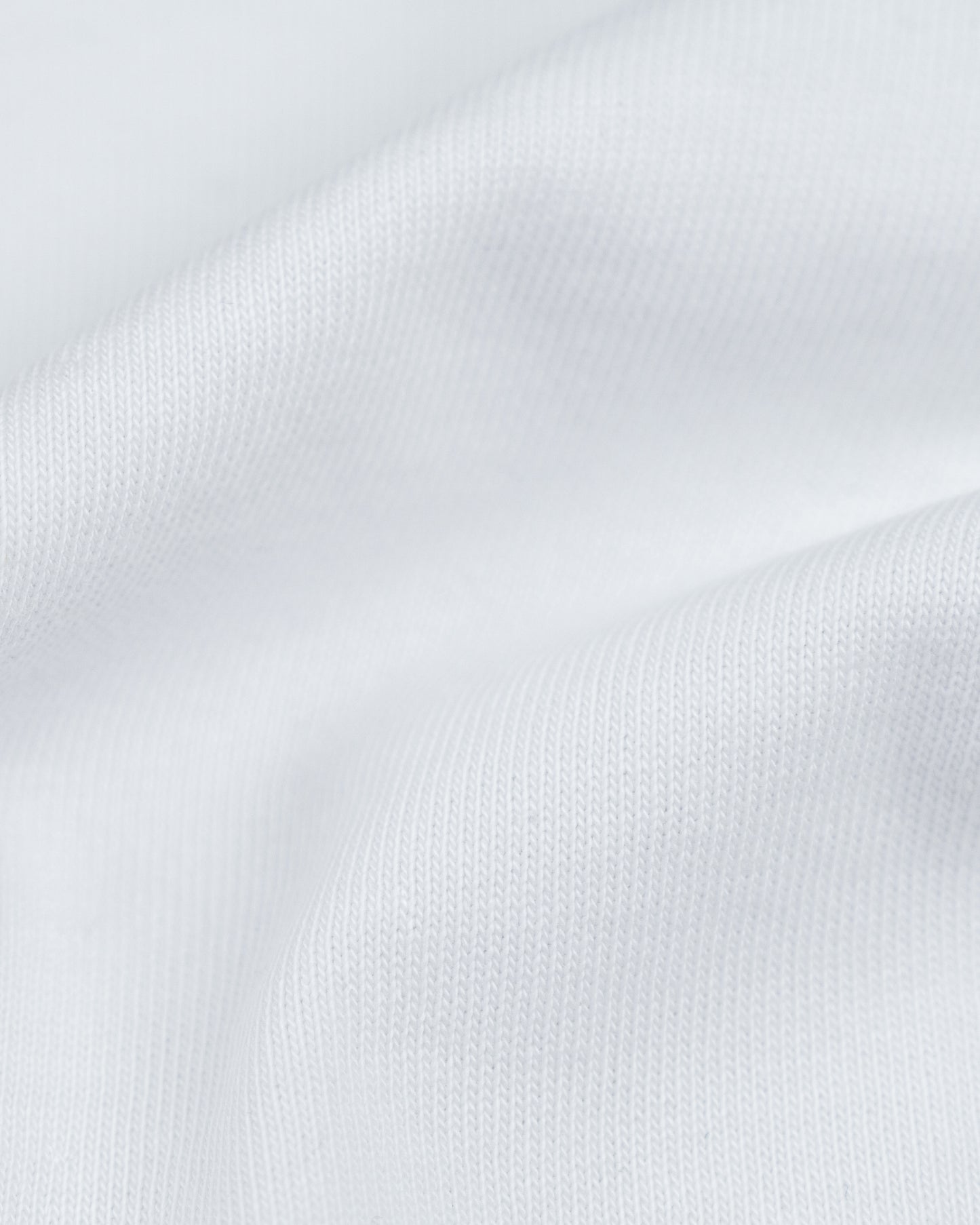Script Logo White Embroidered Tee