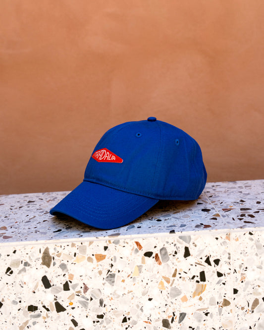 Woven Diamond Cobalt Hat