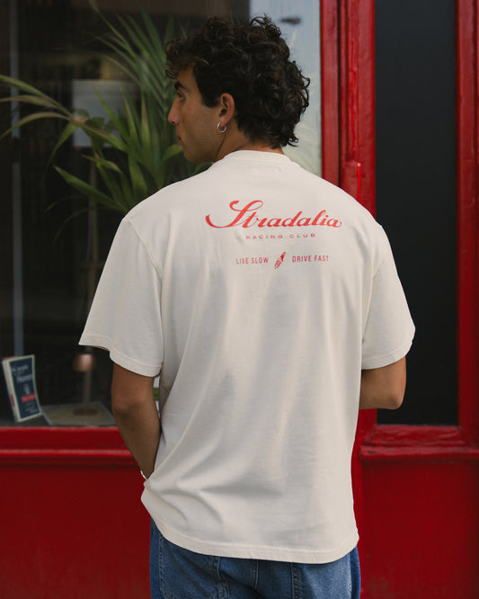 Live Slow. Drive Fast. Script Tee