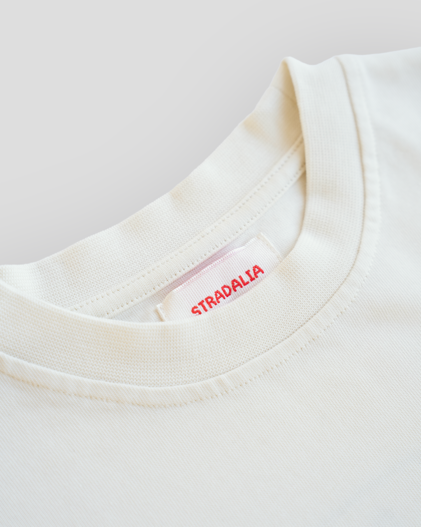 Spark Plug Monogram Ecru Tee