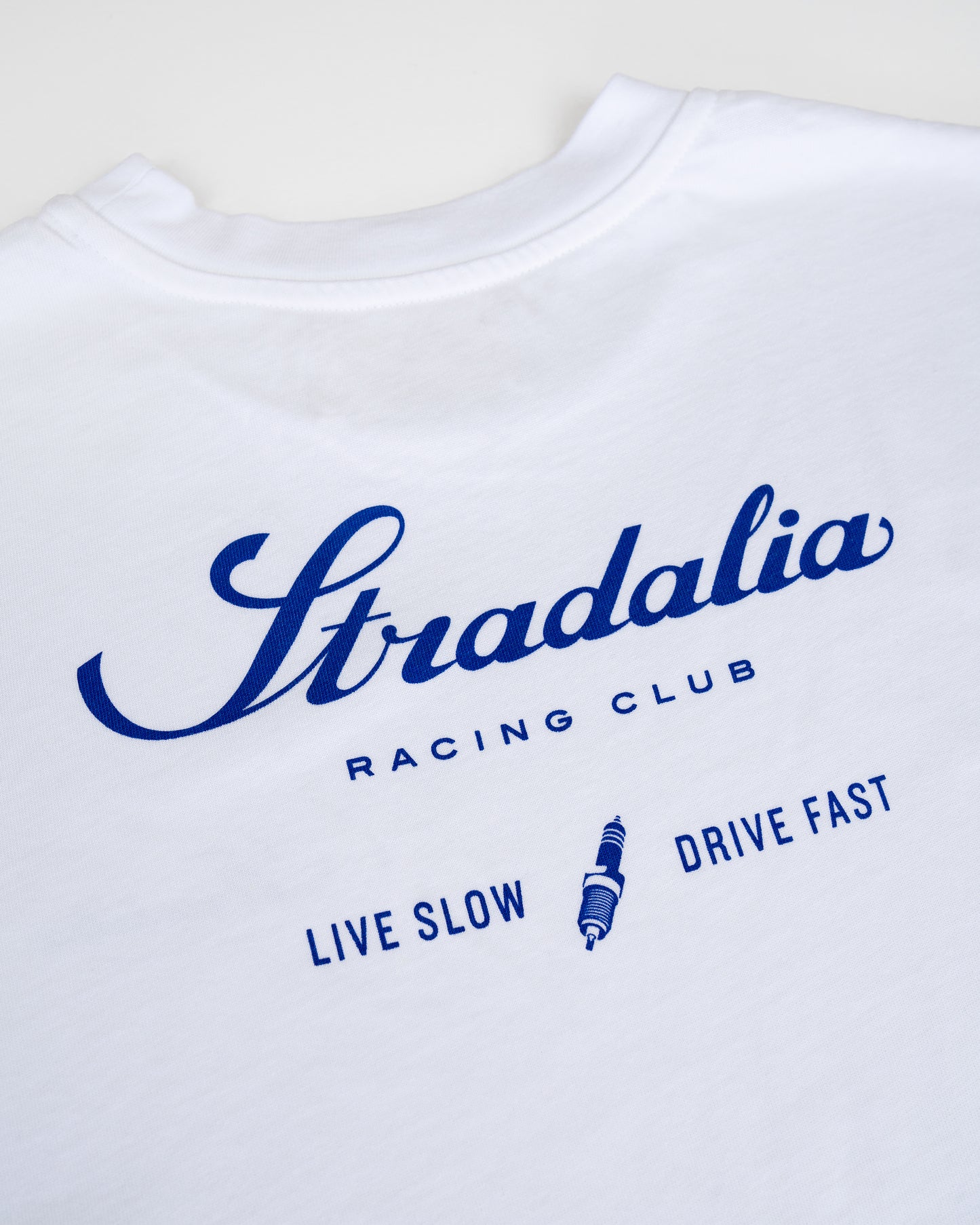 Live Slow. Drive Fast. Script Tee