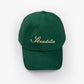 Script Green Hat