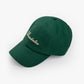 Script Green Hat