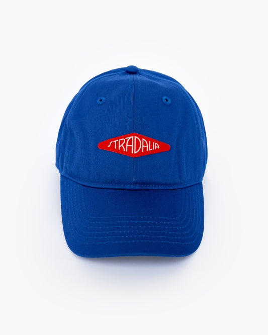 Woven Diamond Cobalt Hat