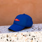 Woven Diamond Cobalt Hat