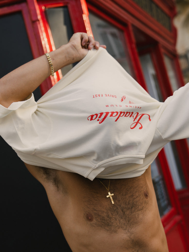 Live Slow. Drive Fast. Script Tee