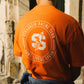 Spark Plug Monogram Orange Tee