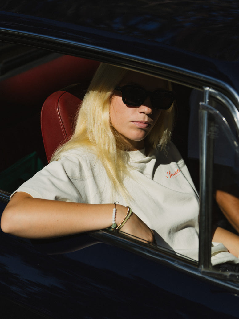 Live Slow. Drive Fast. Script Tee