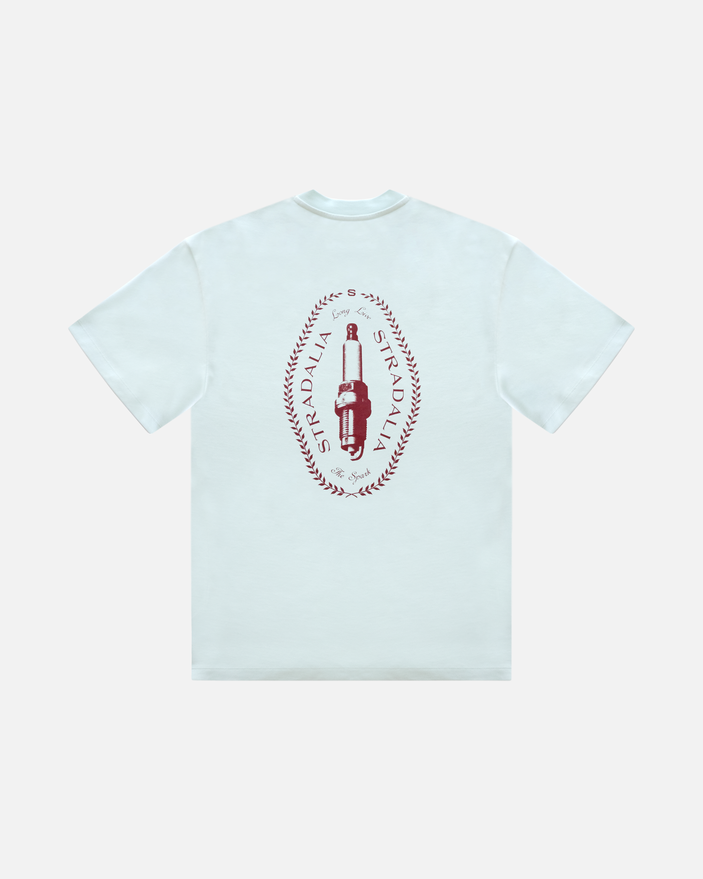 Halftone Spark Plug Aqua Tee