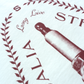 Halftone Spark Plug Aqua Tee