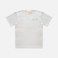 Halftone Spark Plug Grey Tee