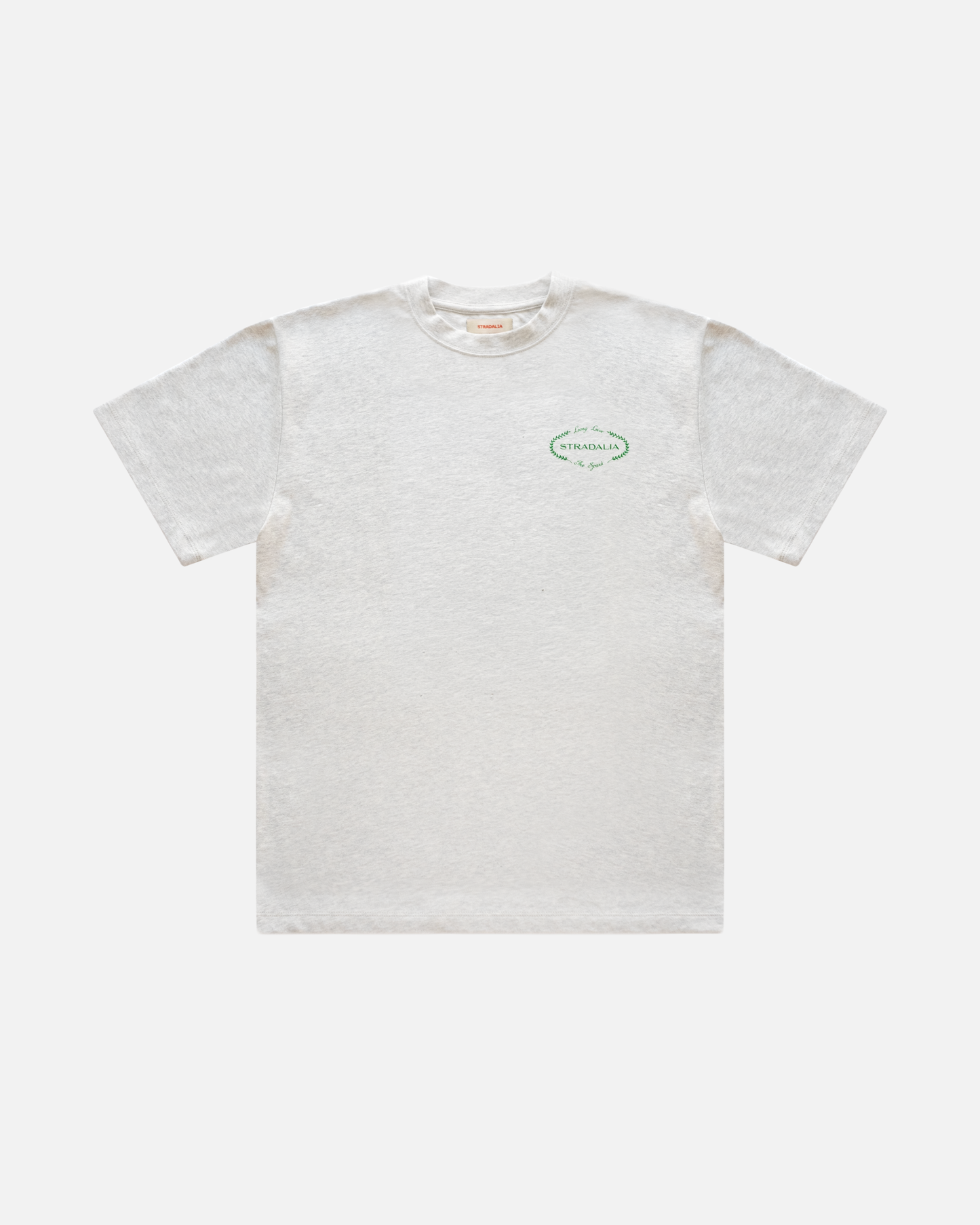 Halftone Spark Plug Grey Tee