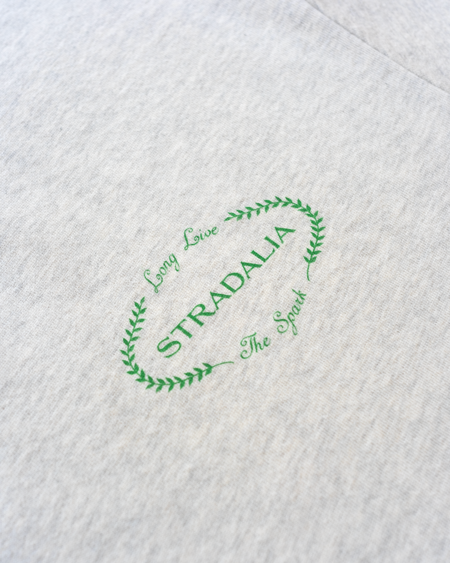 Halftone Spark Plug Grey Tee