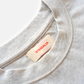 Halftone Spark Plug Grey Tee