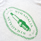 Halftone Spark Plug Grey Tee