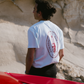 Halftone Spark Plug Aqua Tee