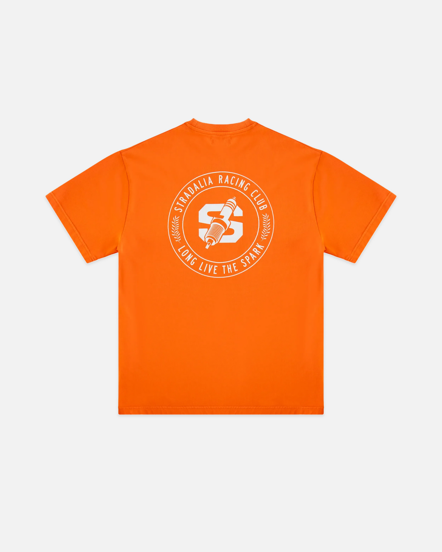 Spark Plug Monogram Orange Tee
