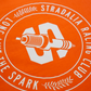 Spark Plug Monogram Orange Tee