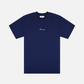 Script Logo Navy Embroidered Tee
