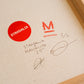 Stradalia × Maltatype Spark Monogram Gilded Artwork