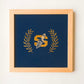 Stradalia × Maltatype Spark Monogram Gilded Artwork