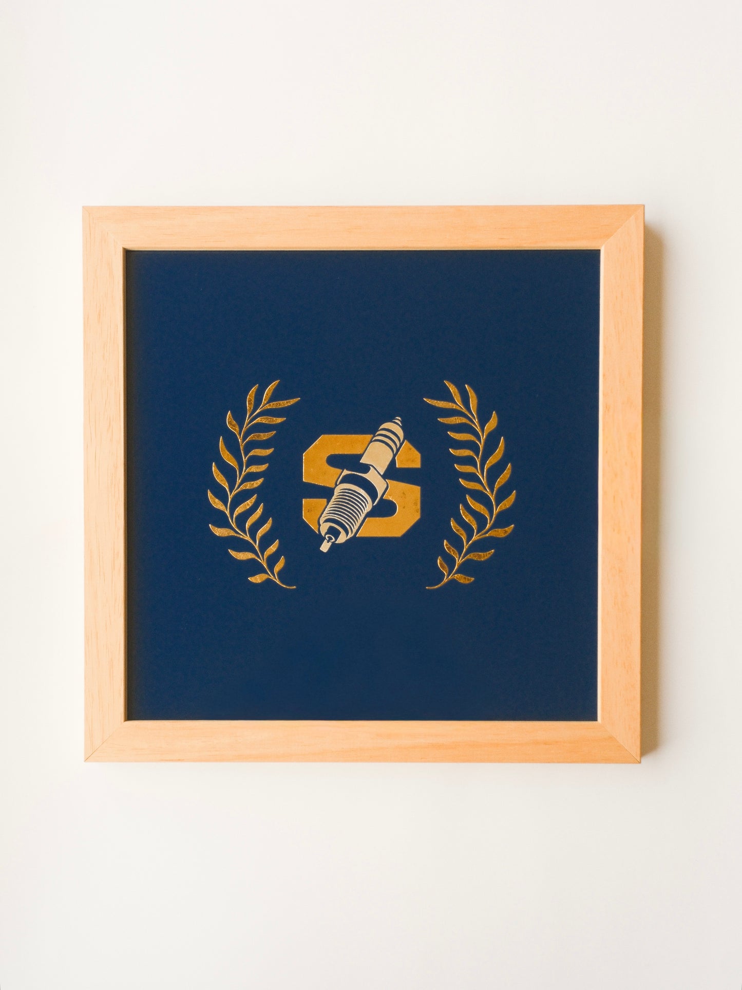 Stradalia × Maltatype Spark Monogram Gilded Artwork