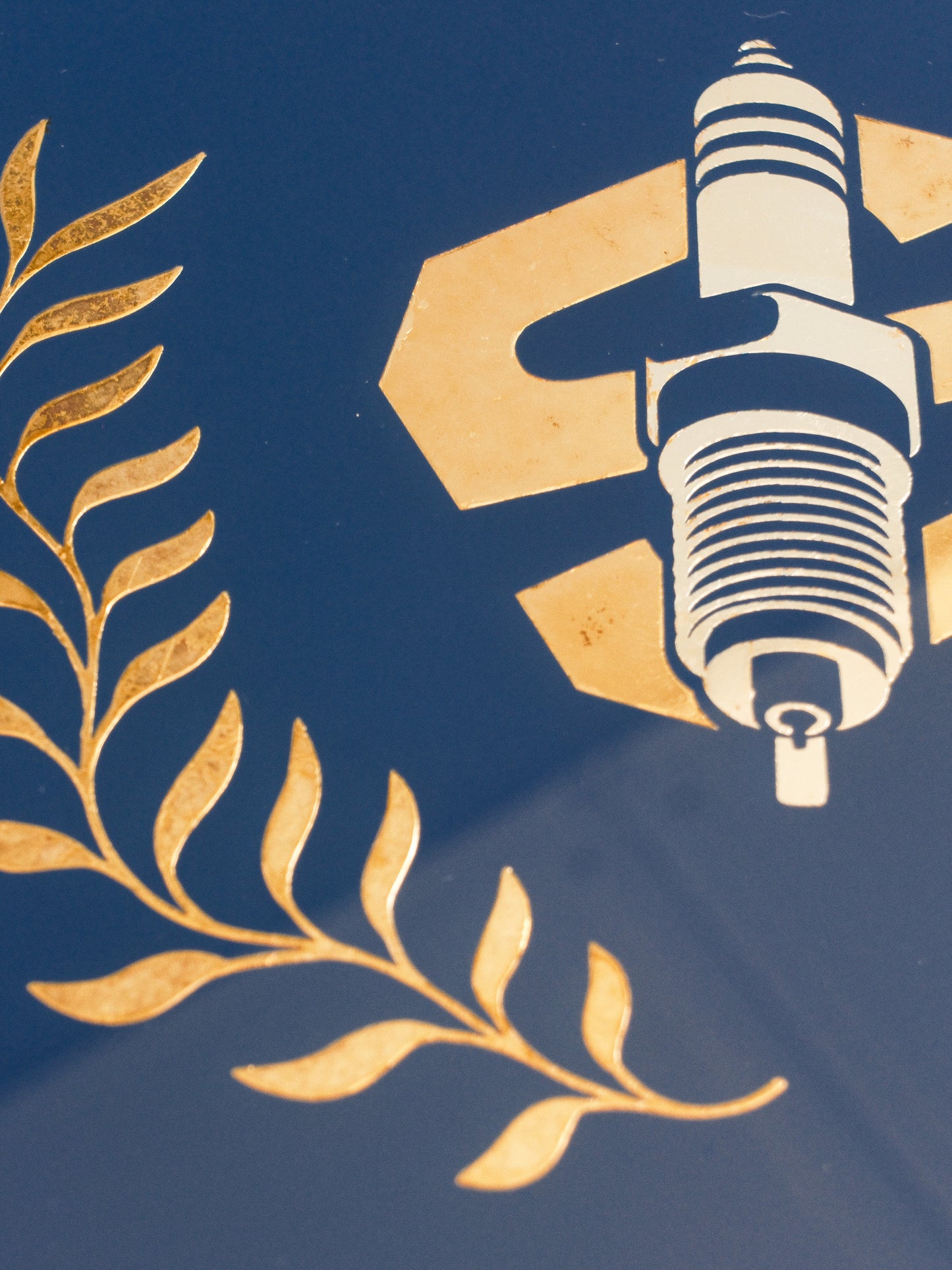 Stradalia × Maltatype Spark Monogram Gilded Artwork