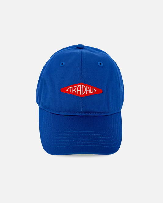 Woven Diamond Cobalt Hat