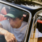 Script Green Hat